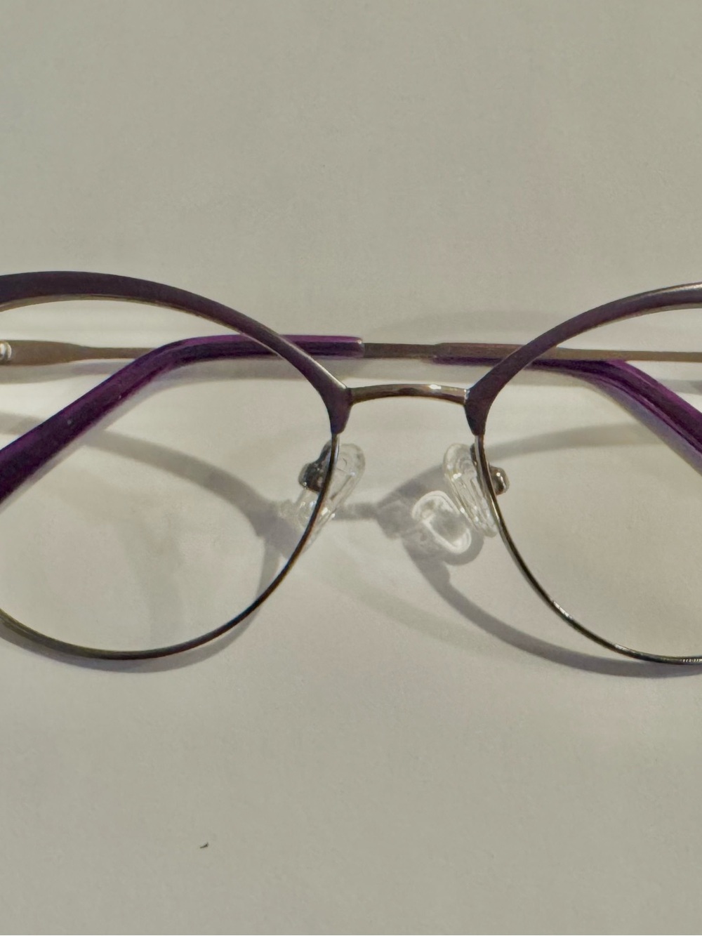 Just 306 Purple 53-17-135 Eyeglass Frame/ pre-owned